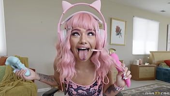 Play E-Girl Gets D'd While MILF Jerks & Cleans - Cherie Deville, Mia Kay / Brazzers / stream full from www.brazzers.promo/gets
