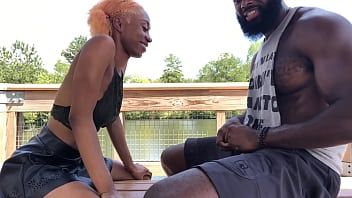 Play Black Girl Rides black Guys Dick XXL Until Cumming