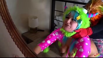 Play Annoying best friend gets fucked hard by a clown pornstar