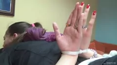 Play Hogtied BDSM Babe's Bondage Pleasure
