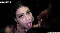 Play Gloryhole Cumshot Overload: Lydia Black Swallows Big Cock