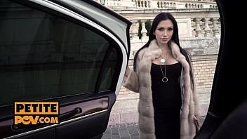 Play POV - Lusty mistress Sasha Rose fucks in limo