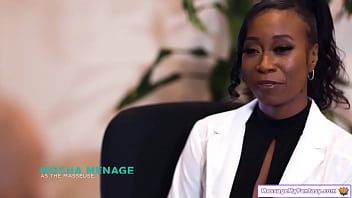 Play MassageMyFantasy.com - Ebony doctor give nuru massage treatment